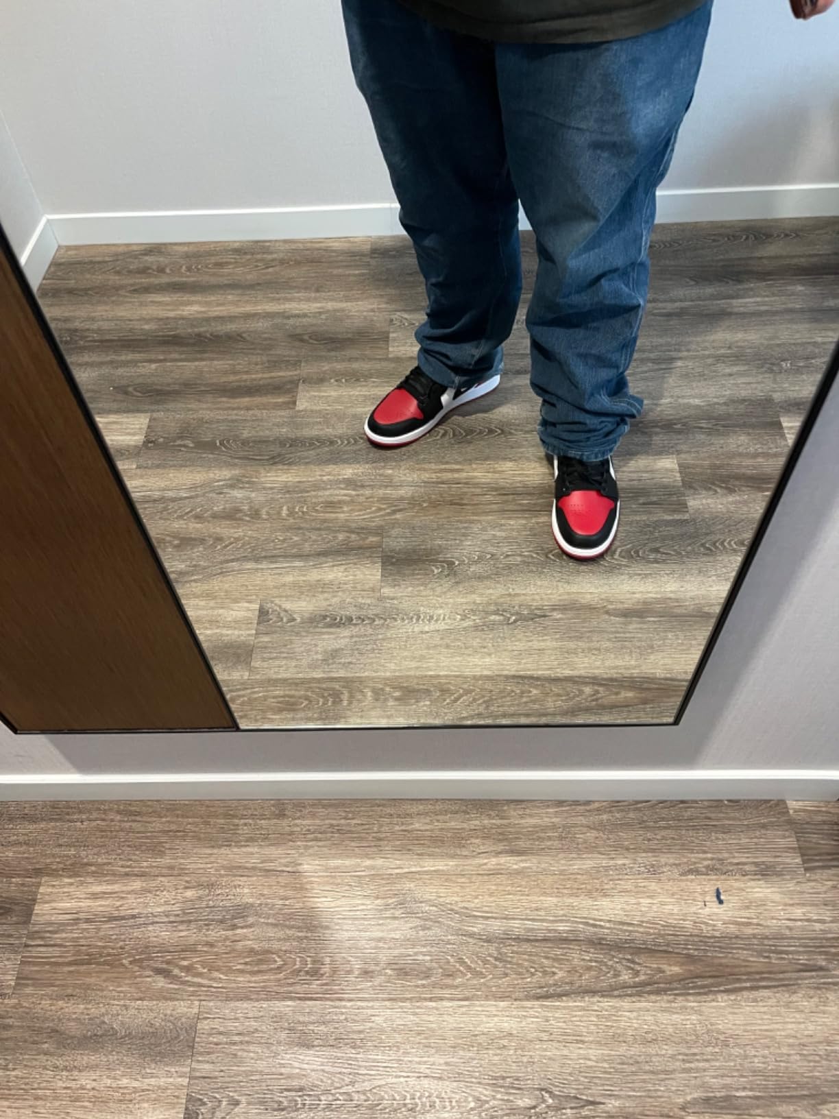 Nike training shoes in action showing lateral support during workout