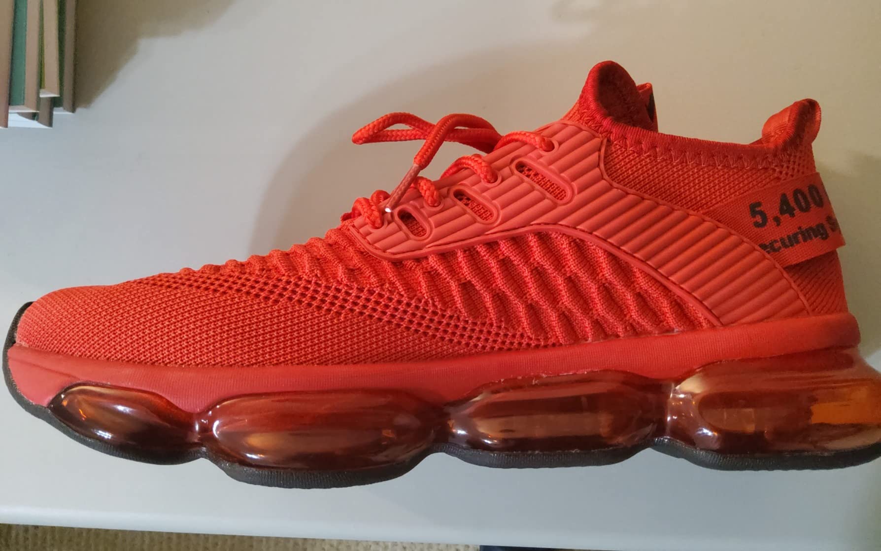 Different angle showing mesh breathability and overall construction quality
