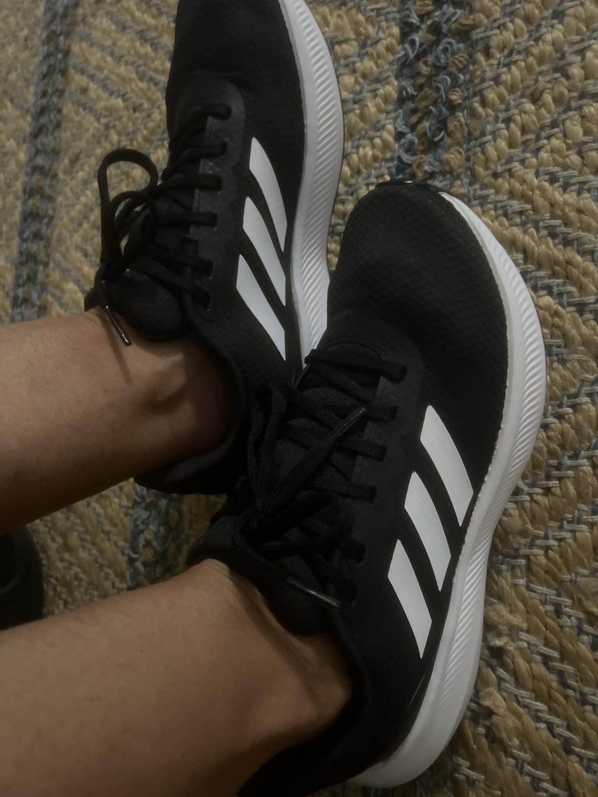 Adidas Runfalcon 3 lifestyle shot showing real-world use