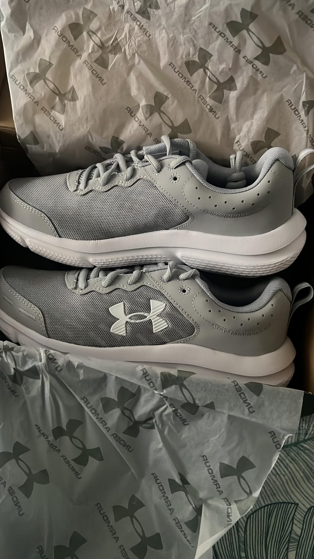 Under Armour Charged Assert 10 different color option showing style variety