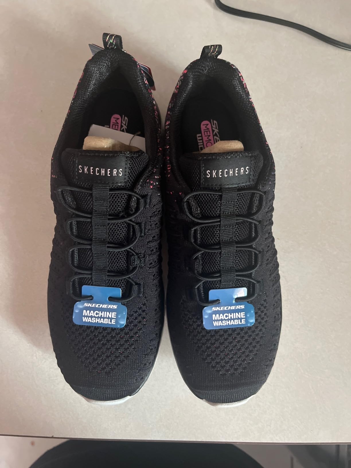 Skechers Virtue sneakers worn during everyday activities showing real-world performance