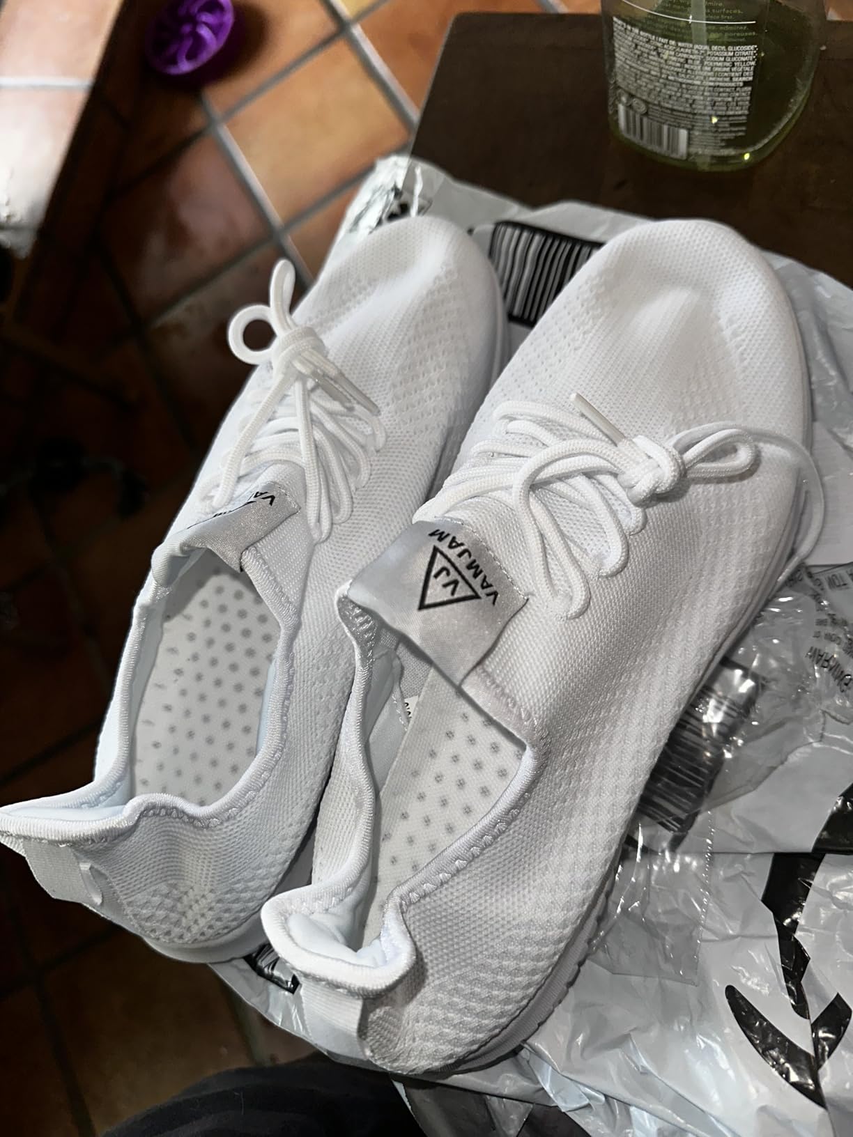 VAMJAM shoes showing true-to-size fit and slip-on convenience