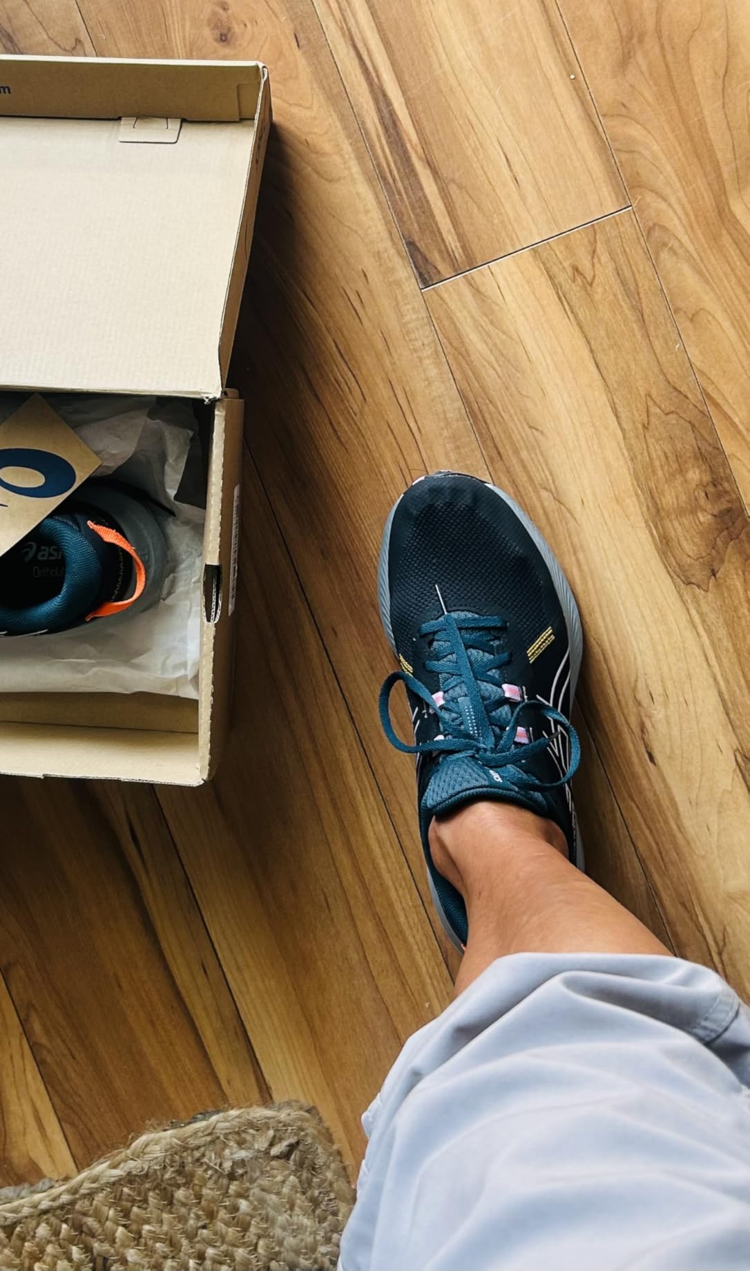 ASICS Women's Gel-Excite Trail 2 lifestyle photo showing comfortable everyday wear versatility