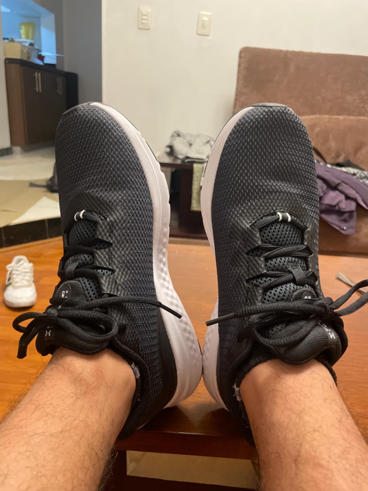 Under Armour Charged Impulse 3 running shoe in action during road running test