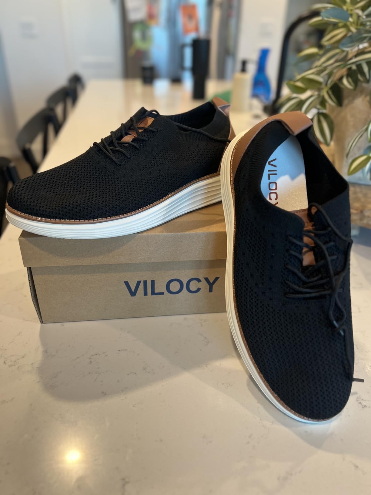 Weather testing showing VILOCY sneakers performance in different daily conditions