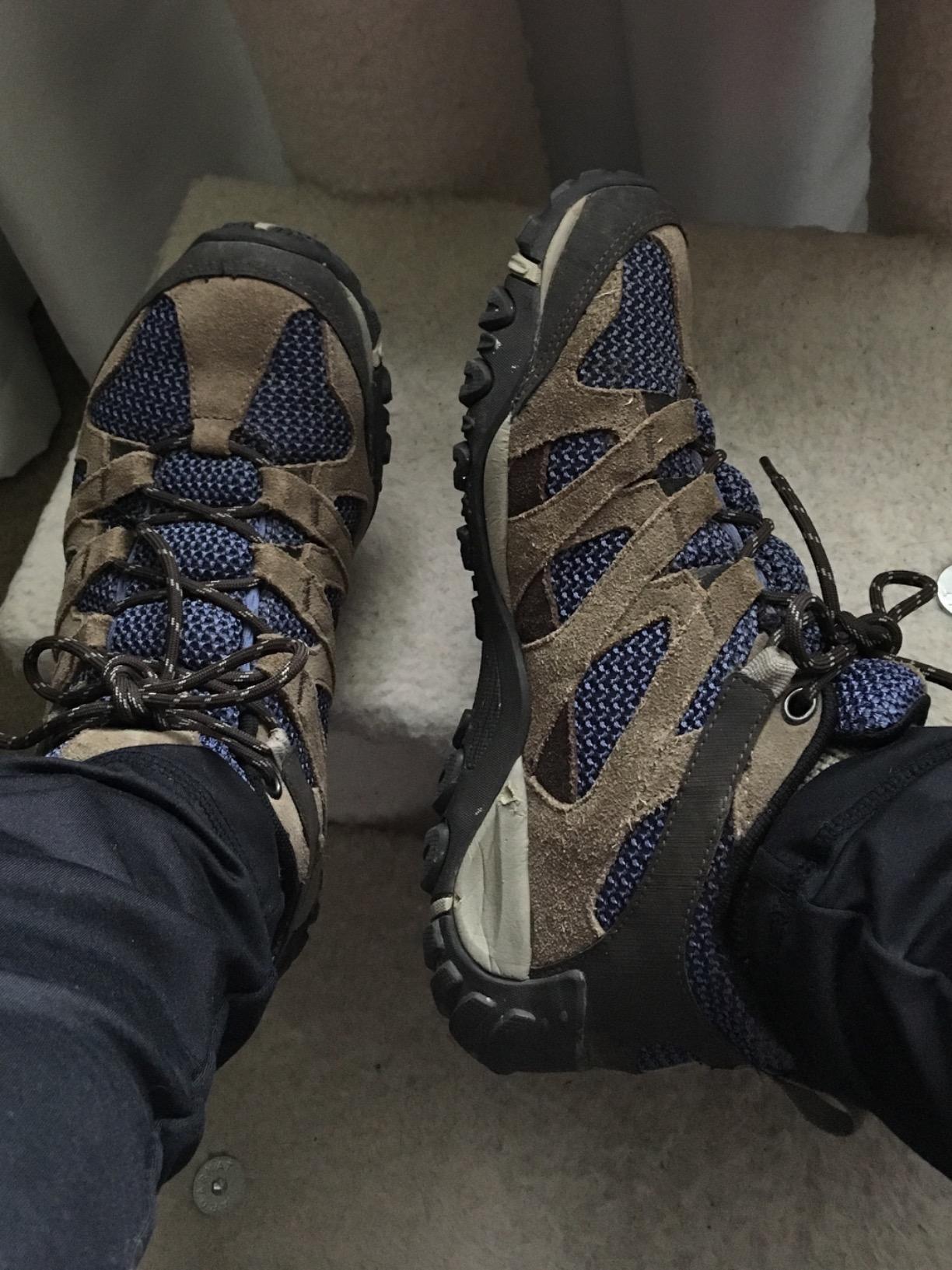 Merrell Alverstone performance verification showing actual trail wear and durability