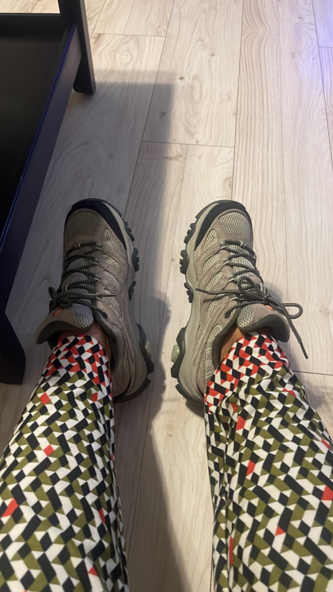Merrell Moab 3 Mid GTX side profile showing mid-cut ankle support and Gore-Tex branding