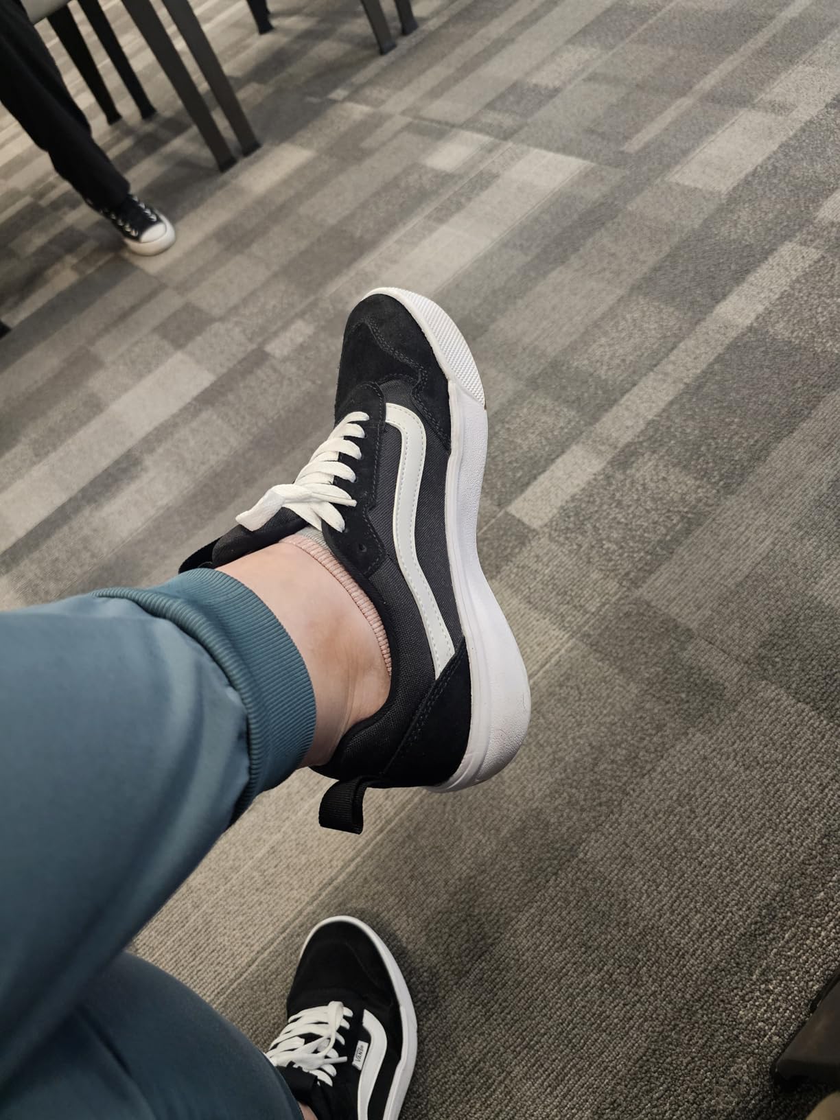 Vans Range EXP side profile showing cushioned midsole and outdoor-ready design