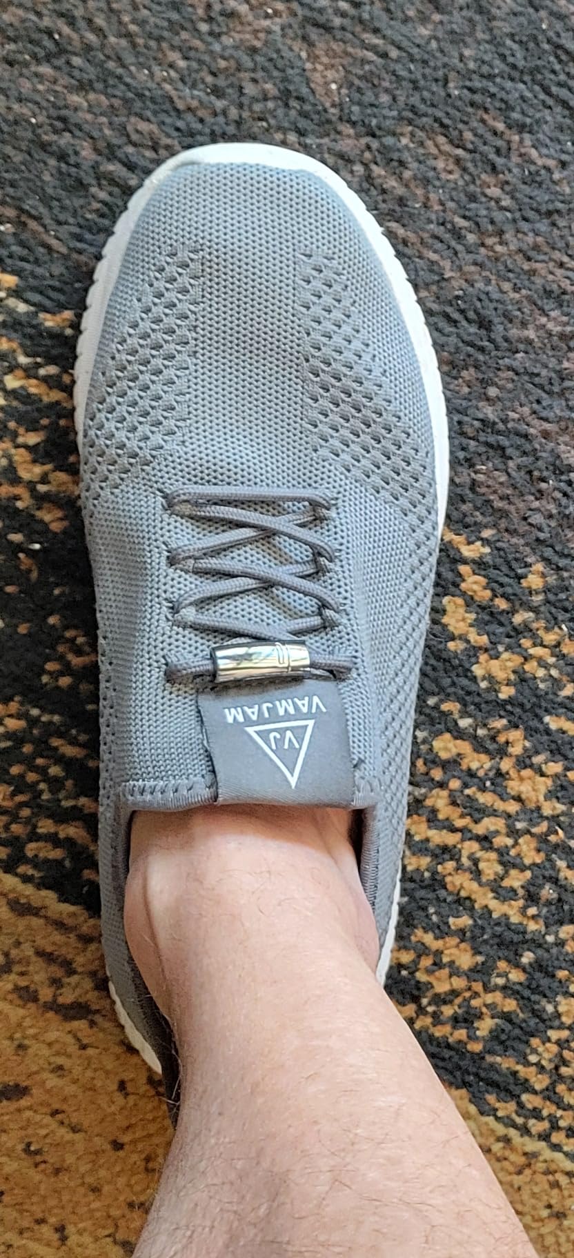 VAMJAM shoes in real-world casual wear showing lightweight construction