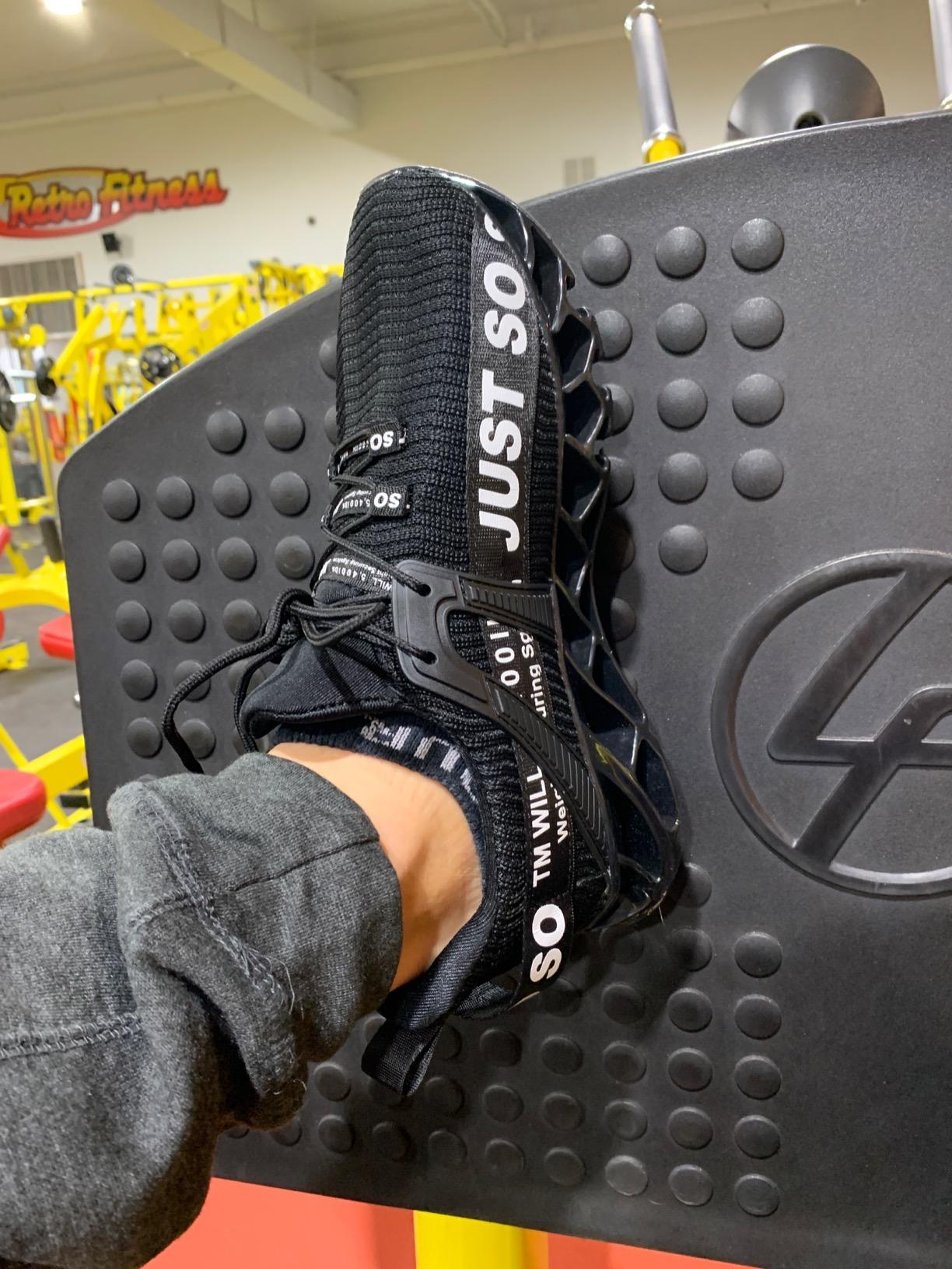 SKDOIUL shoe construction showing potential durability issues and design limitations