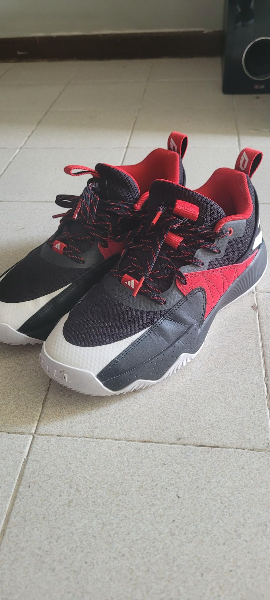 Dame Certified basketball shoe sole showing Bounce cushioning technology and herringbone outsole pattern