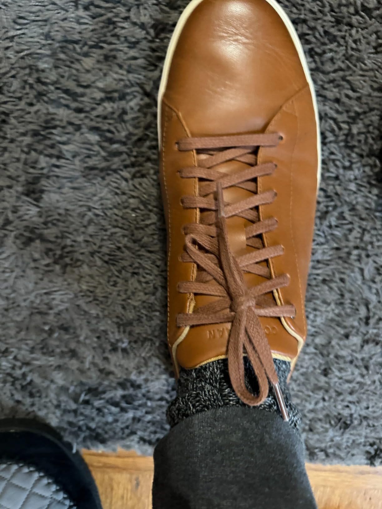 Cole Haan Grand Crosscourt II side profile showing sleek minimalist design