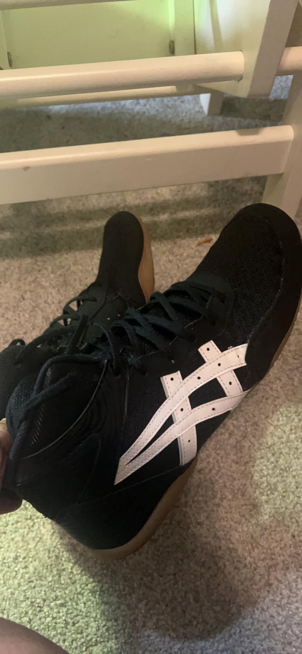 ASICS Matflex 7 wrestling shoes final product shot showing overall design and build quality