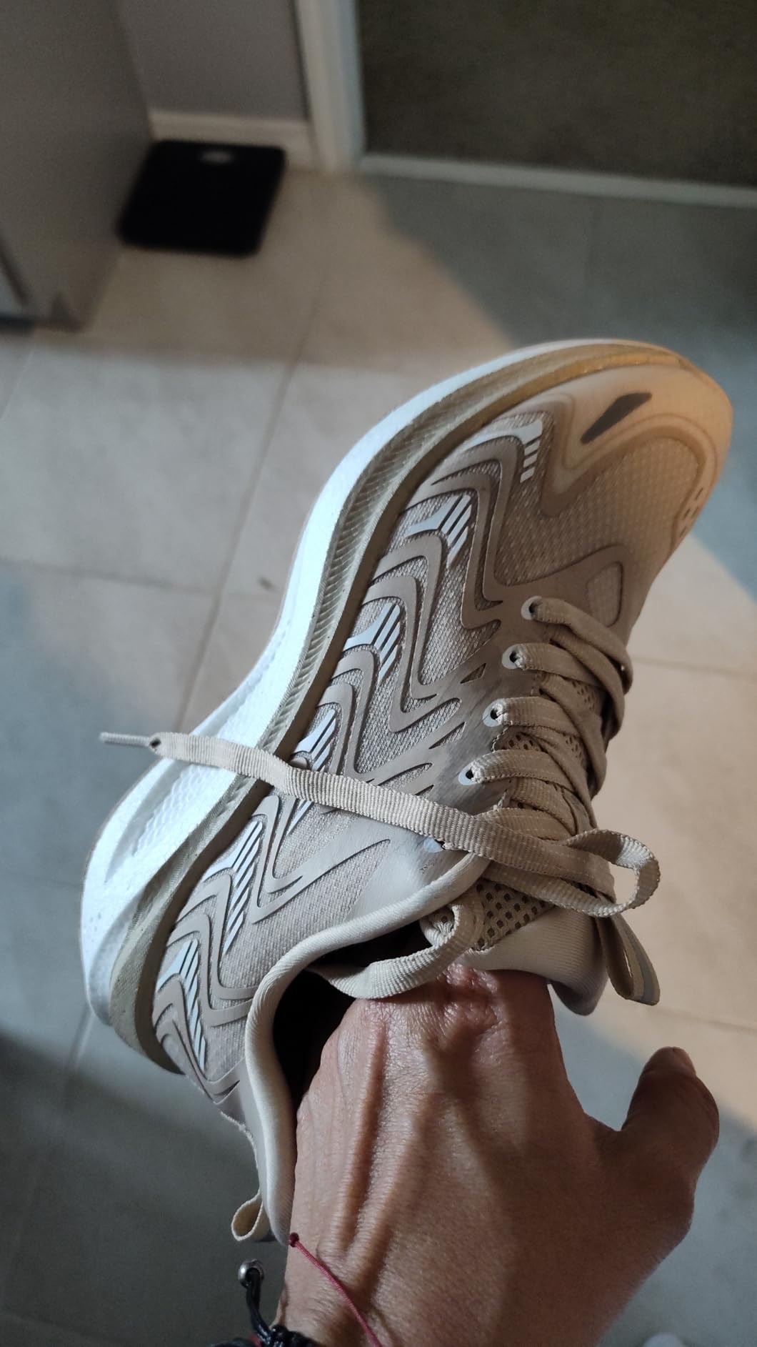 ALLSWIFIT shoes showing rubber outsole pattern and traction design for various surfaces
