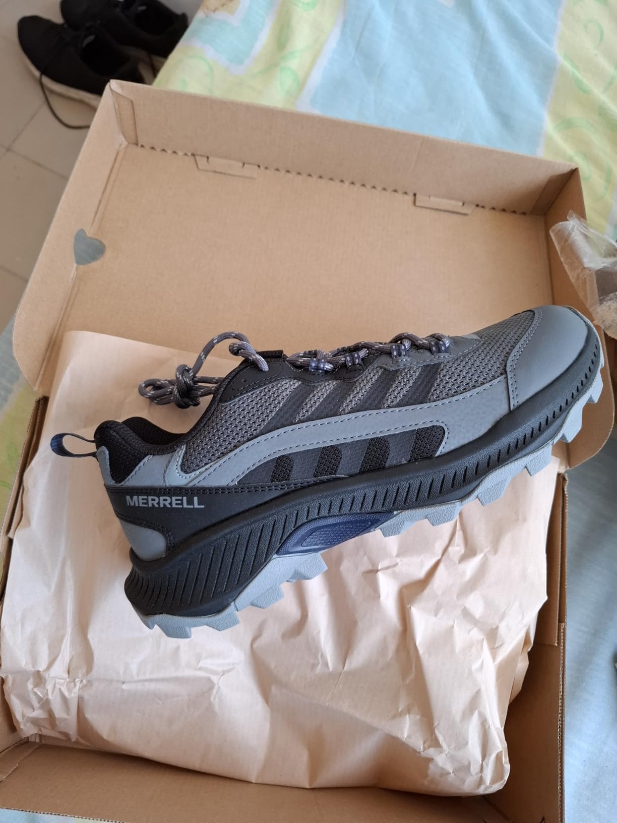 Merrell Speed Strike 2 lifestyle shot showing versatility for hiking and casual wear