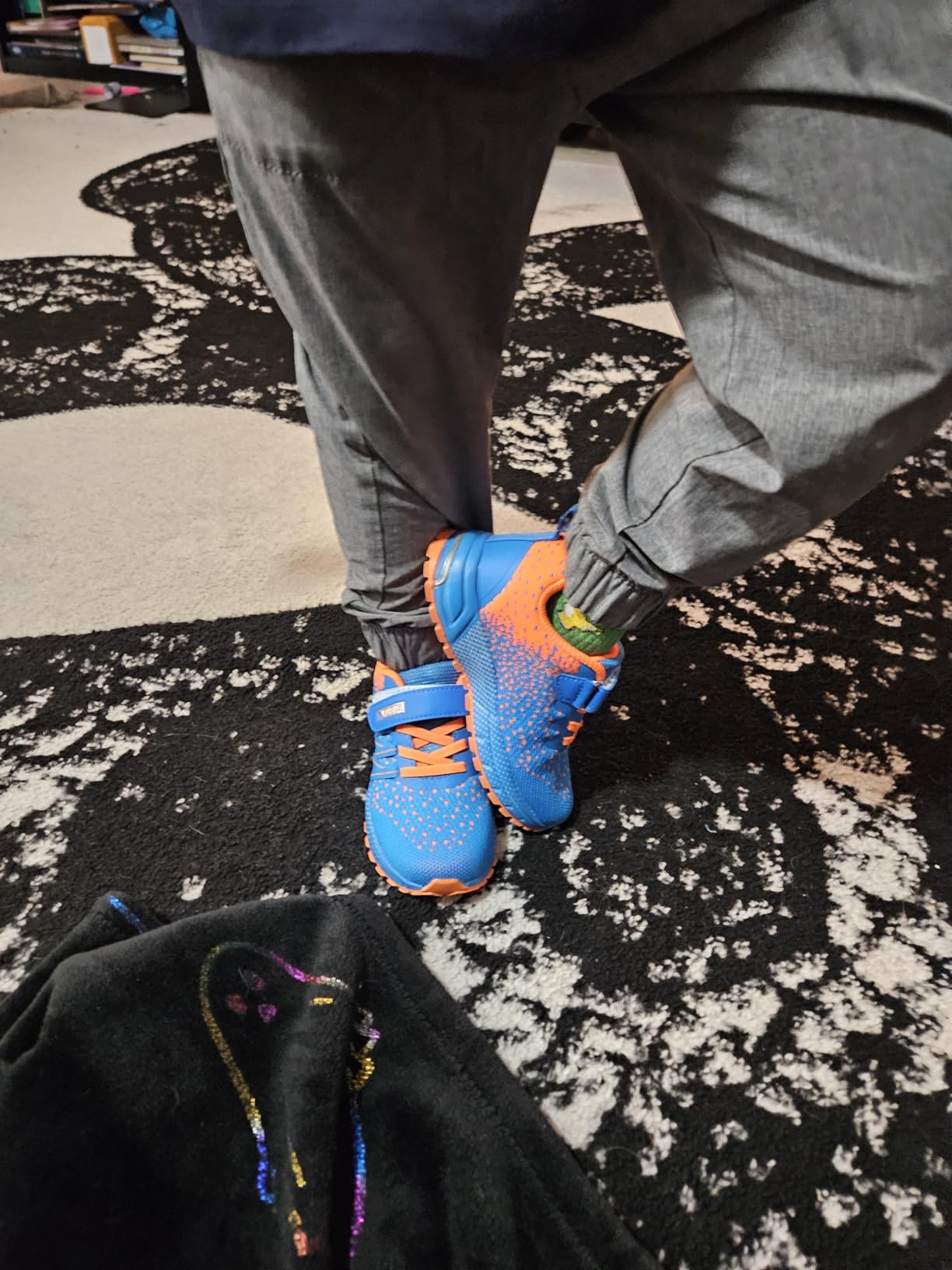 KUBUA kids sneakers being worn at school showing versatility for different activities