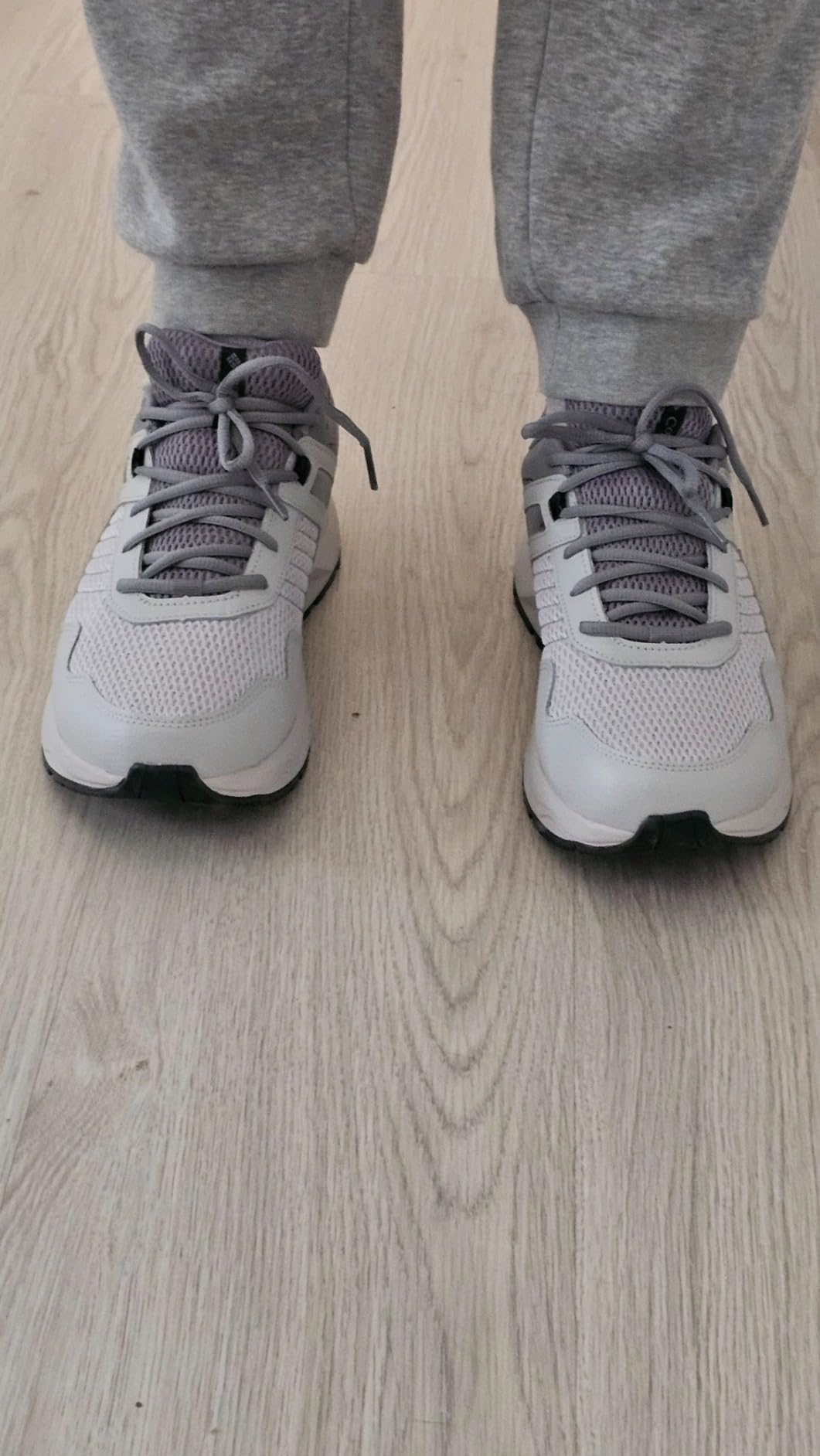 Columbia Plateau shoe in action on trail showing grip performance on rocky terrain