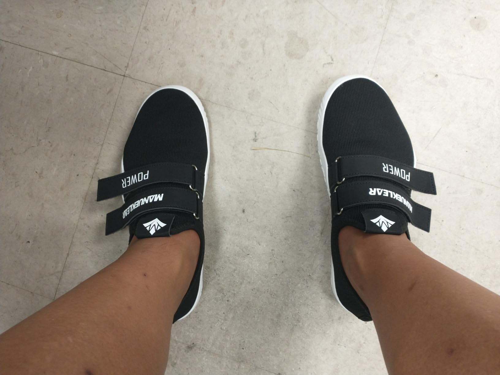 MANUEKLEAR deadlift shoes during strength training workout