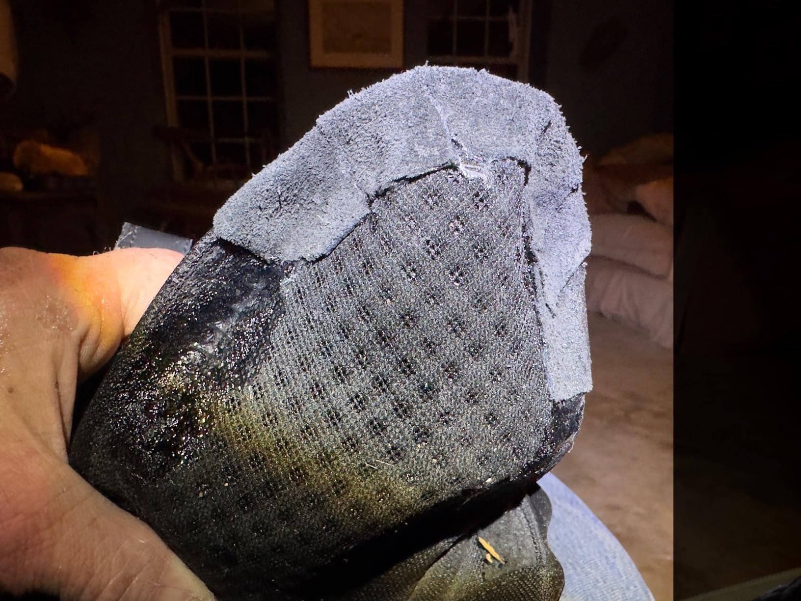MIFAWA barefoot shoes detailed construction showing stitching and material quality