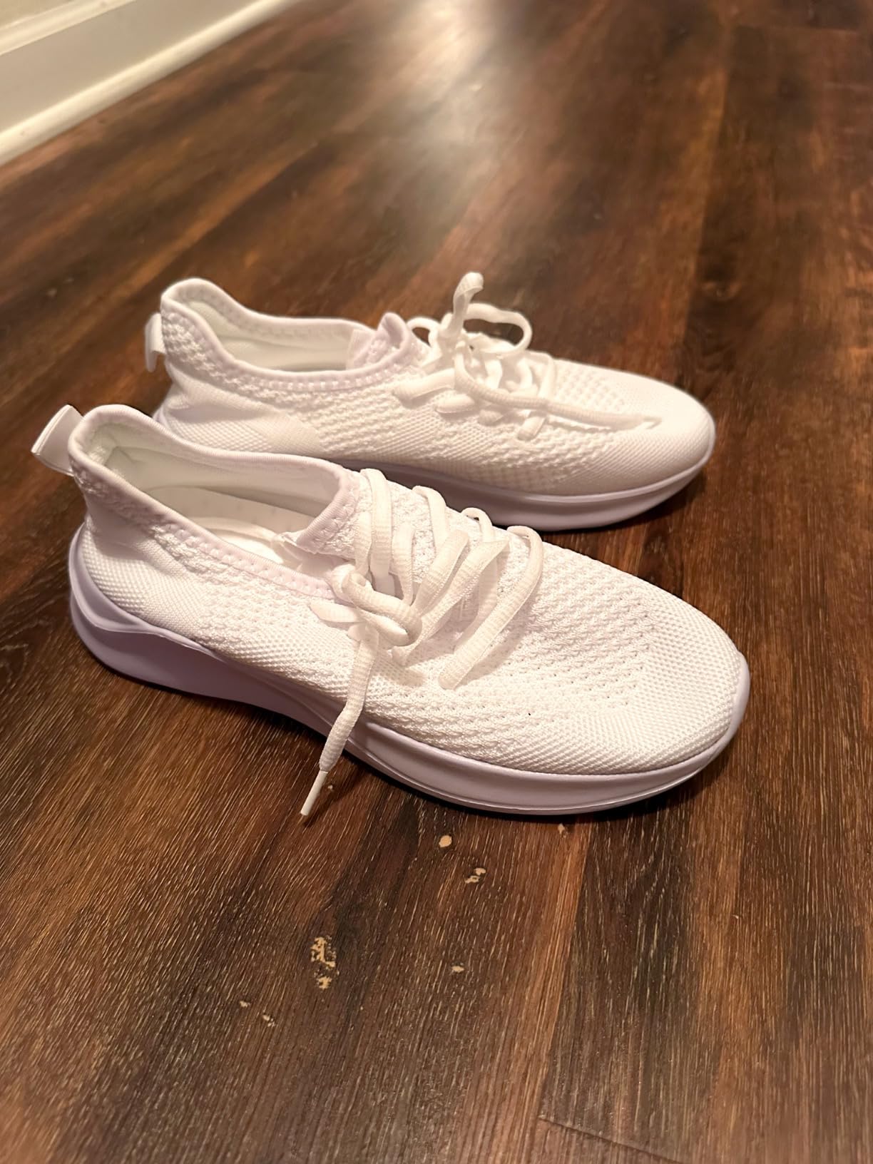 WYGRQBN shoes after weeks of testing showing durability and wear patterns on sole and upper materials