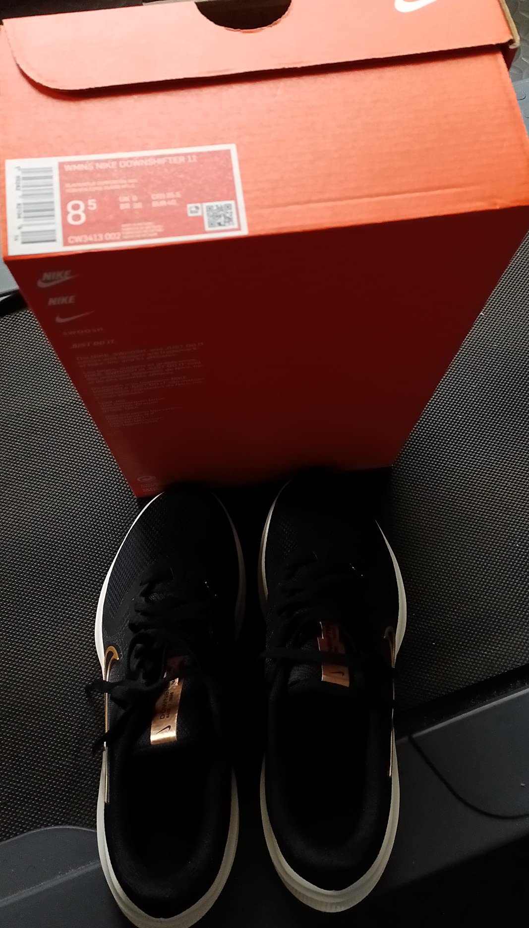 Nike Men's Stroke Running Shoe weather performance testing showing shoe after wet conditions