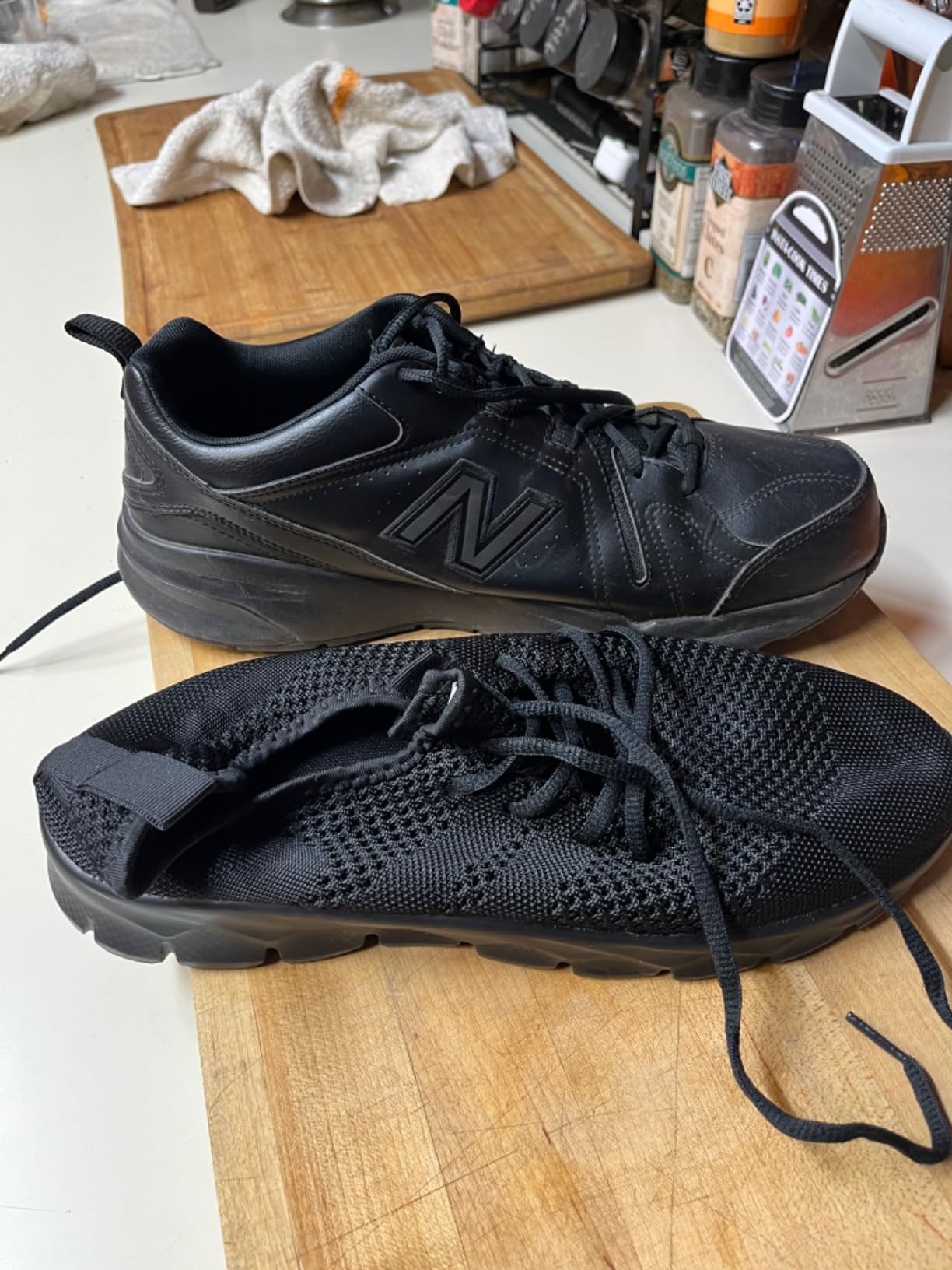 Comparison image showing minimal cushioning compared to traditional athletic shoes