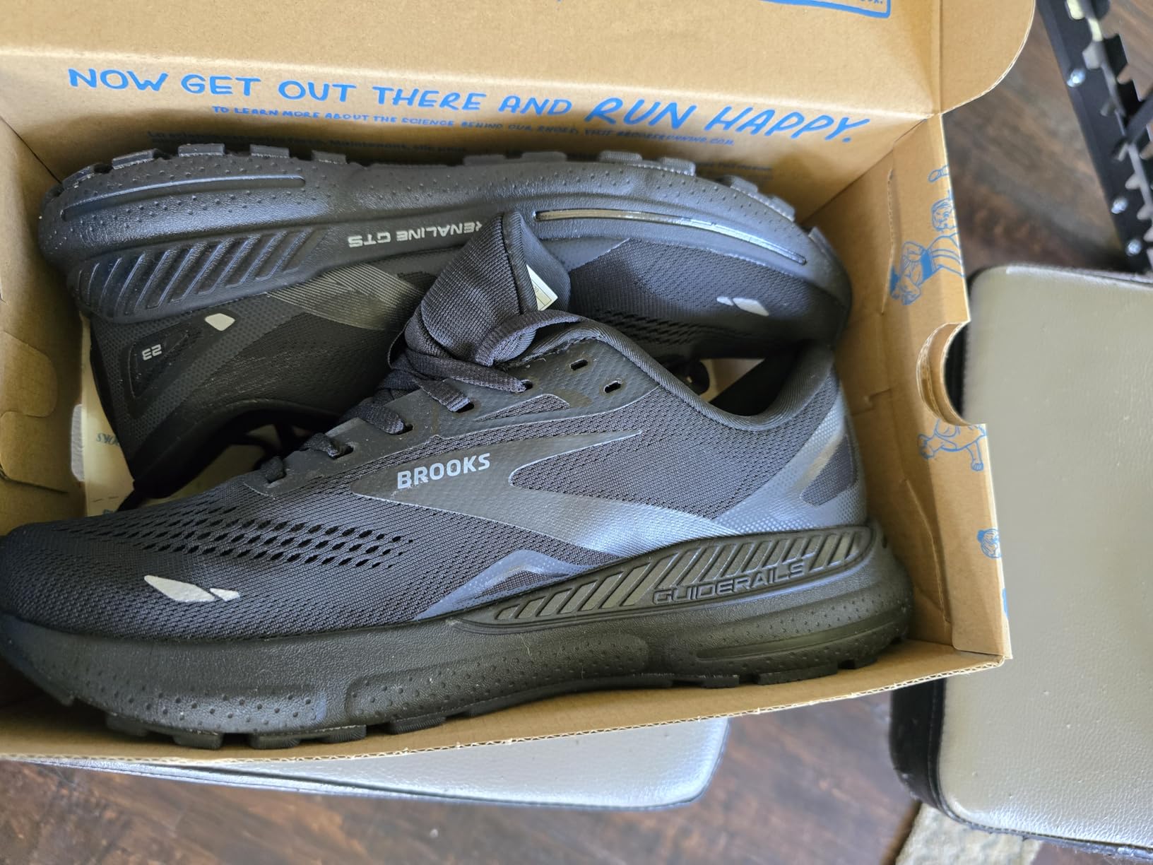 Brooks Adrenaline GTS 23 product lineup showing different colorway options available