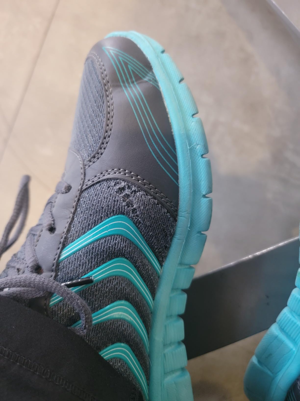 Alicegana sneakers being worn showing flexibility and real-world use