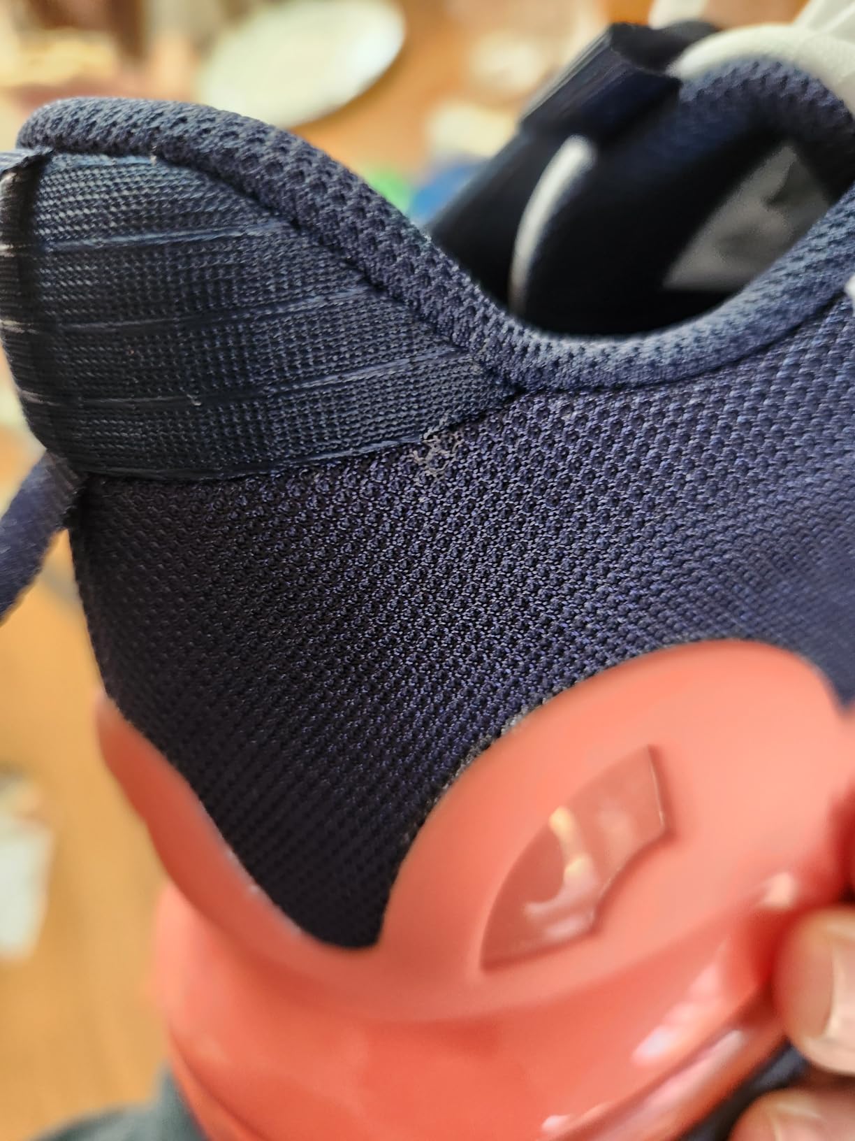 Nike Air Max Alpha Trainer 5 sole pattern showing enhanced rubber tread design for gym traction