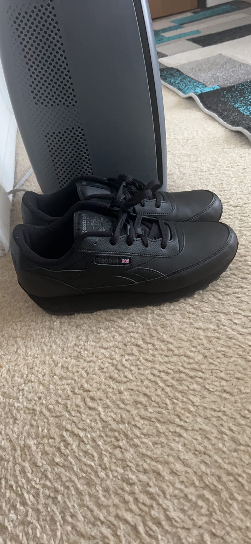 Bottom view of Reebok Classic Renaissance showing rubber outsole pattern and traction design