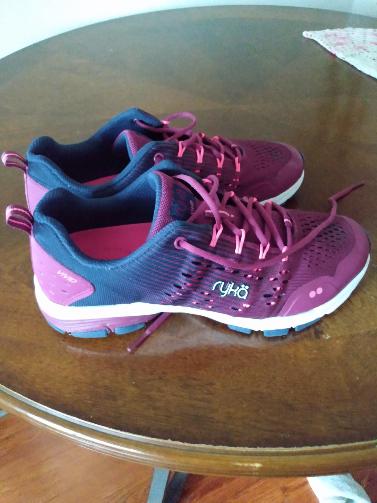 Ryka Vivid RZX after 6 months of intensive use showing wear patterns