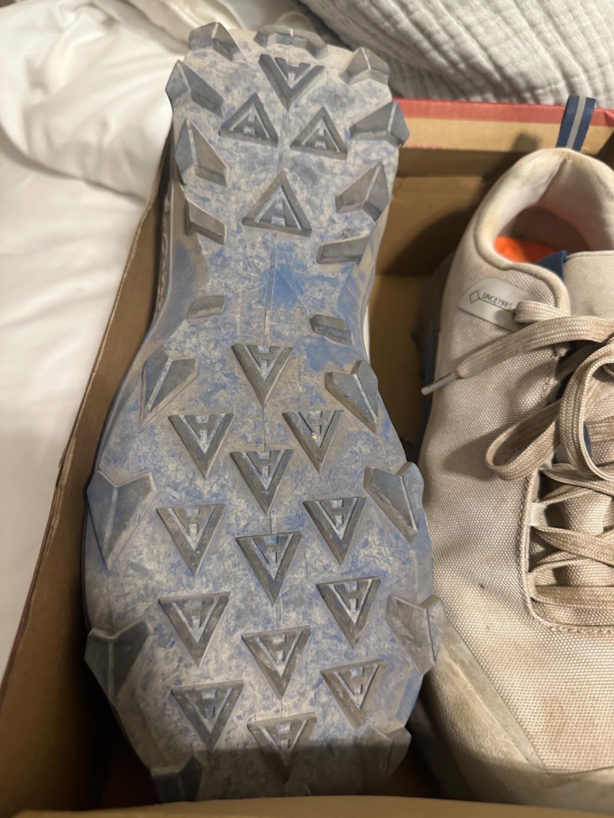 HUMTTO hiking shoes after extended testing showing overall condition and durability