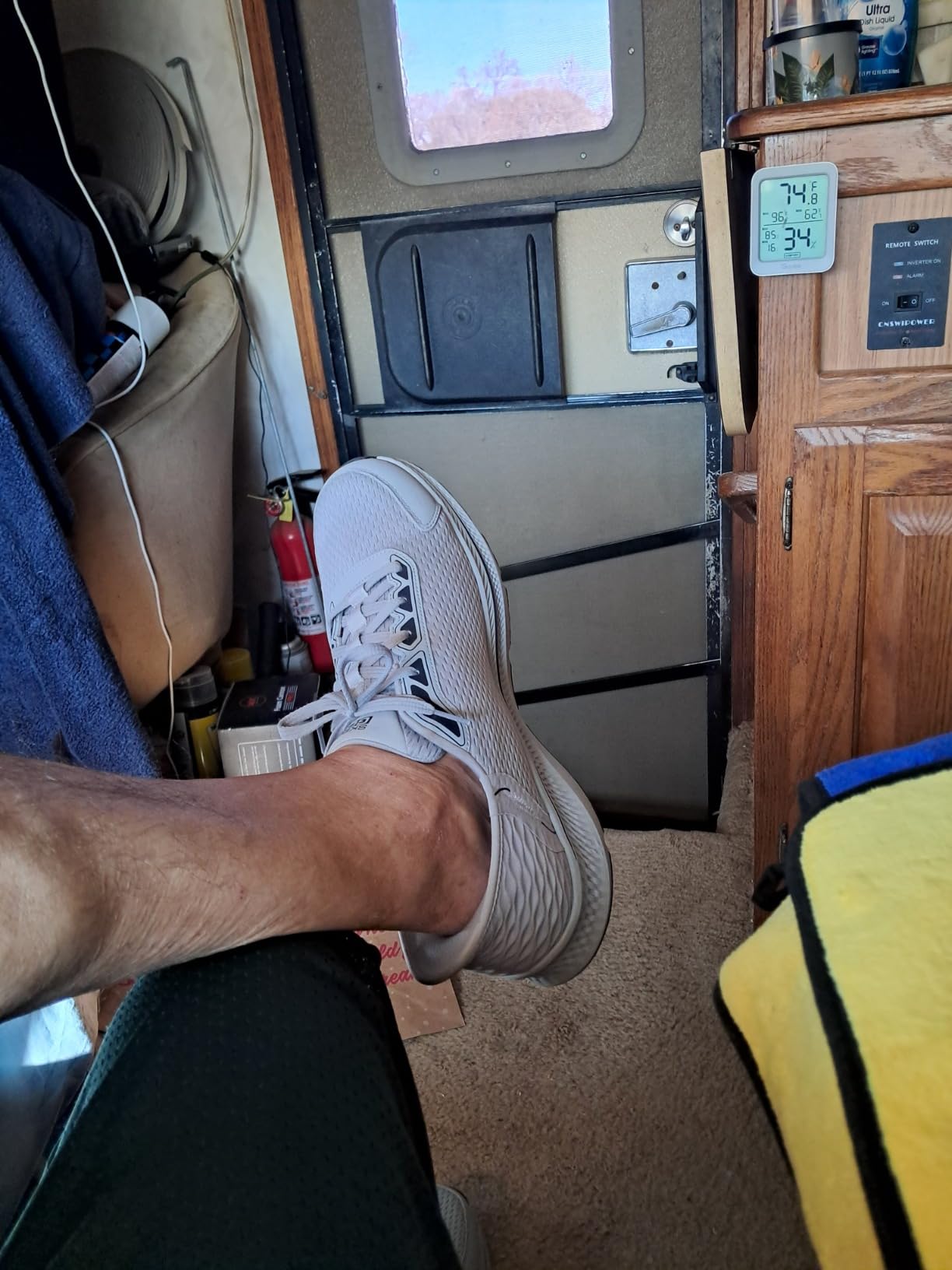 Skechers Go Run Consistent showing slip-in design with laces and heel pillow technology