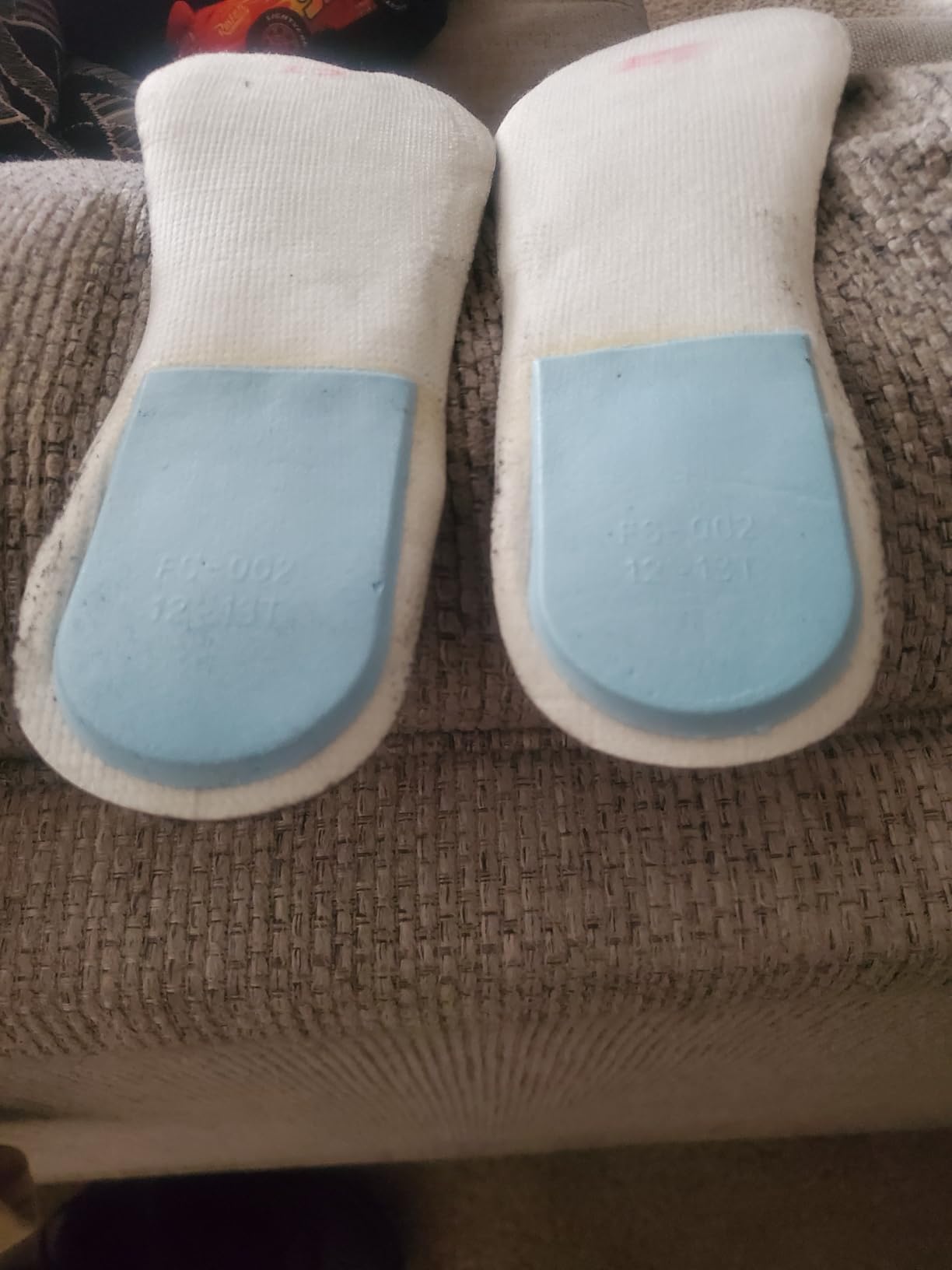 Fila Workshift memory foam insole detail showing actual thickness and construction