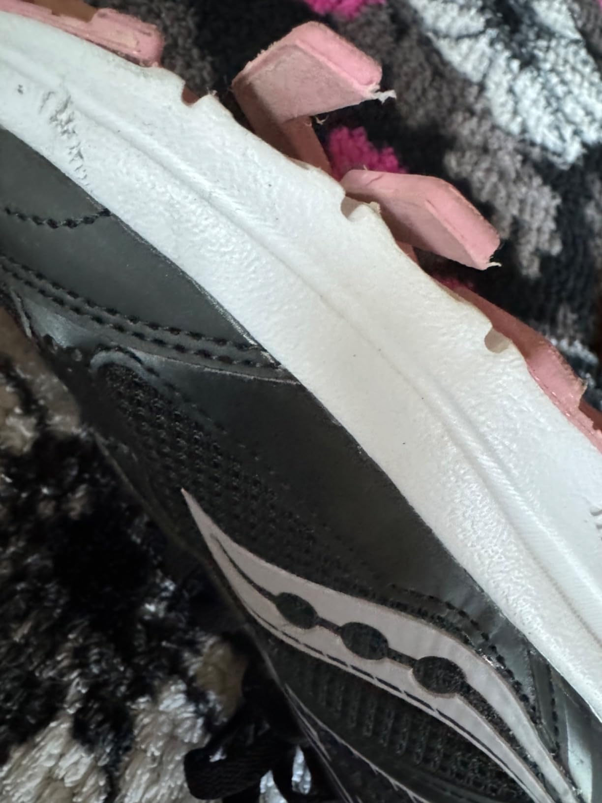 Final assessment photo showing worn Kinvara 12 after months of testing