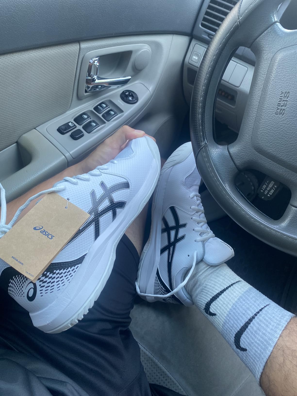 ASICS Gel-Dedicate 8 showing lace-up closure system and upper construction detail