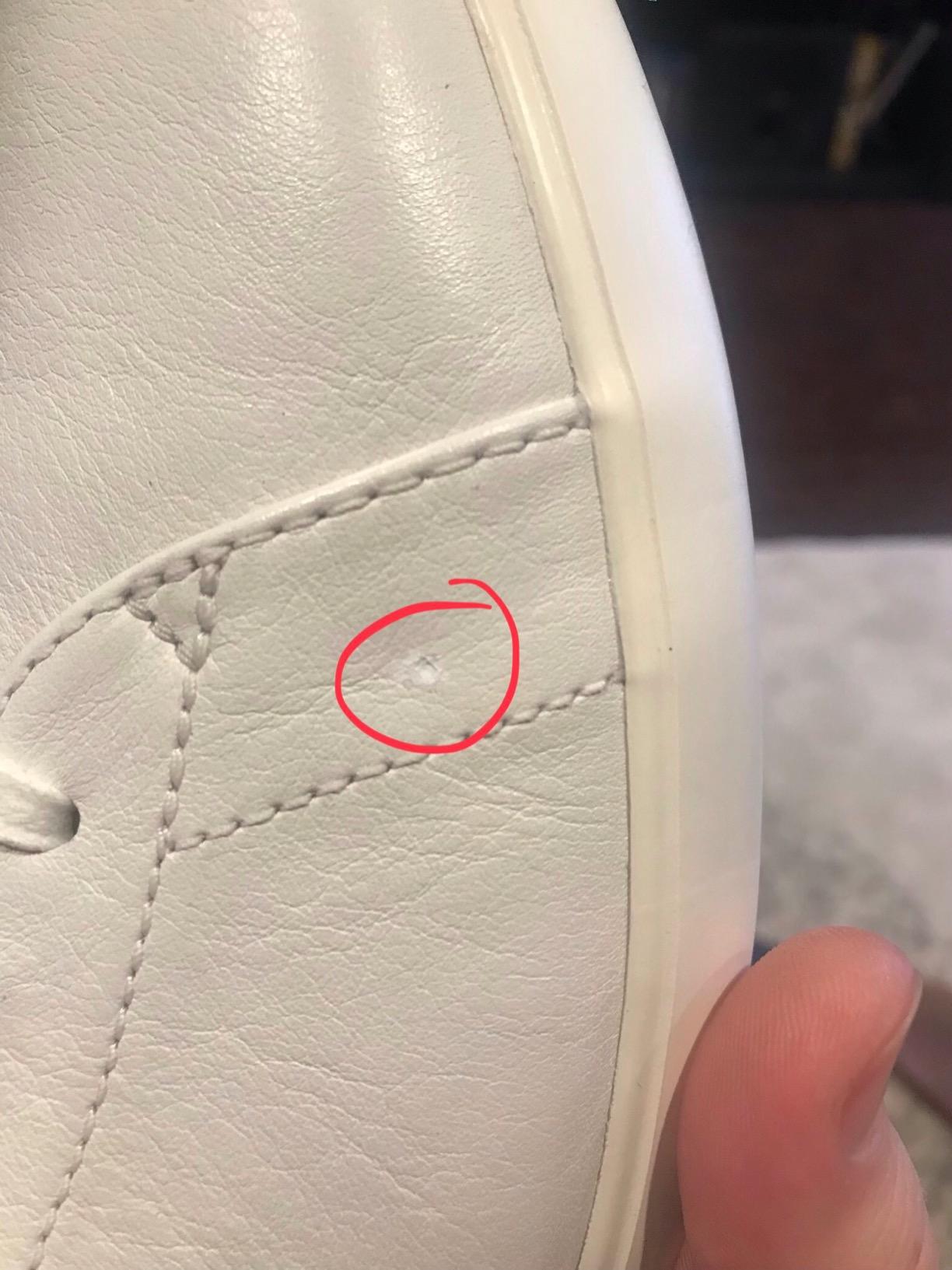 Cole Haan Grand Crosscourt II final assessment showing overall condition after testing