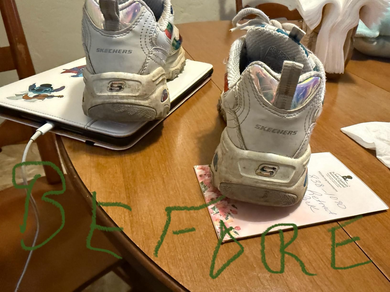 Final comparison showing multiple pairs of shoes before and after complete cleaning treatment
