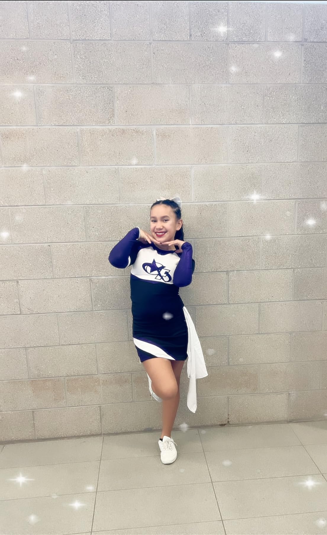 LANDHIKER cheer shoes showing durability and flexibility after weeks of cheerleading practice