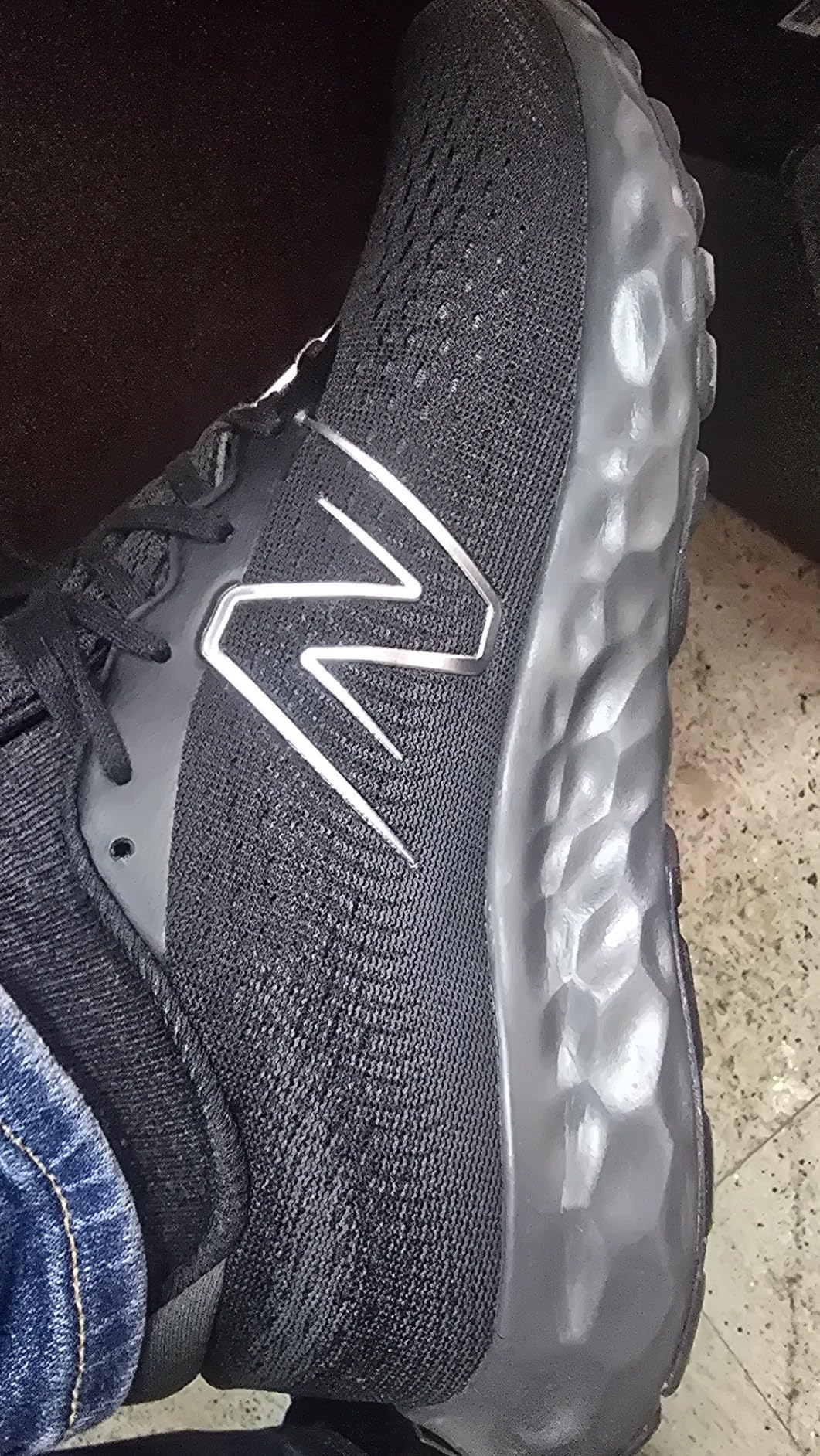 New Balance 520 V8 after outdoor running showing wear patterns and durability test results