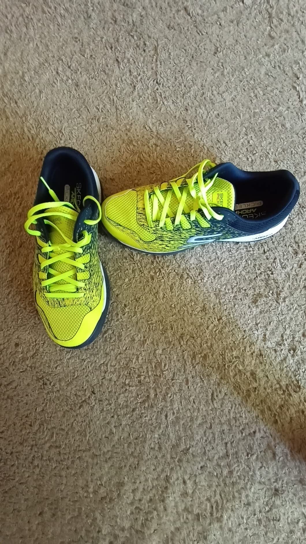 Final assessment showing Skechers Viper Court shoes after comprehensive testing period