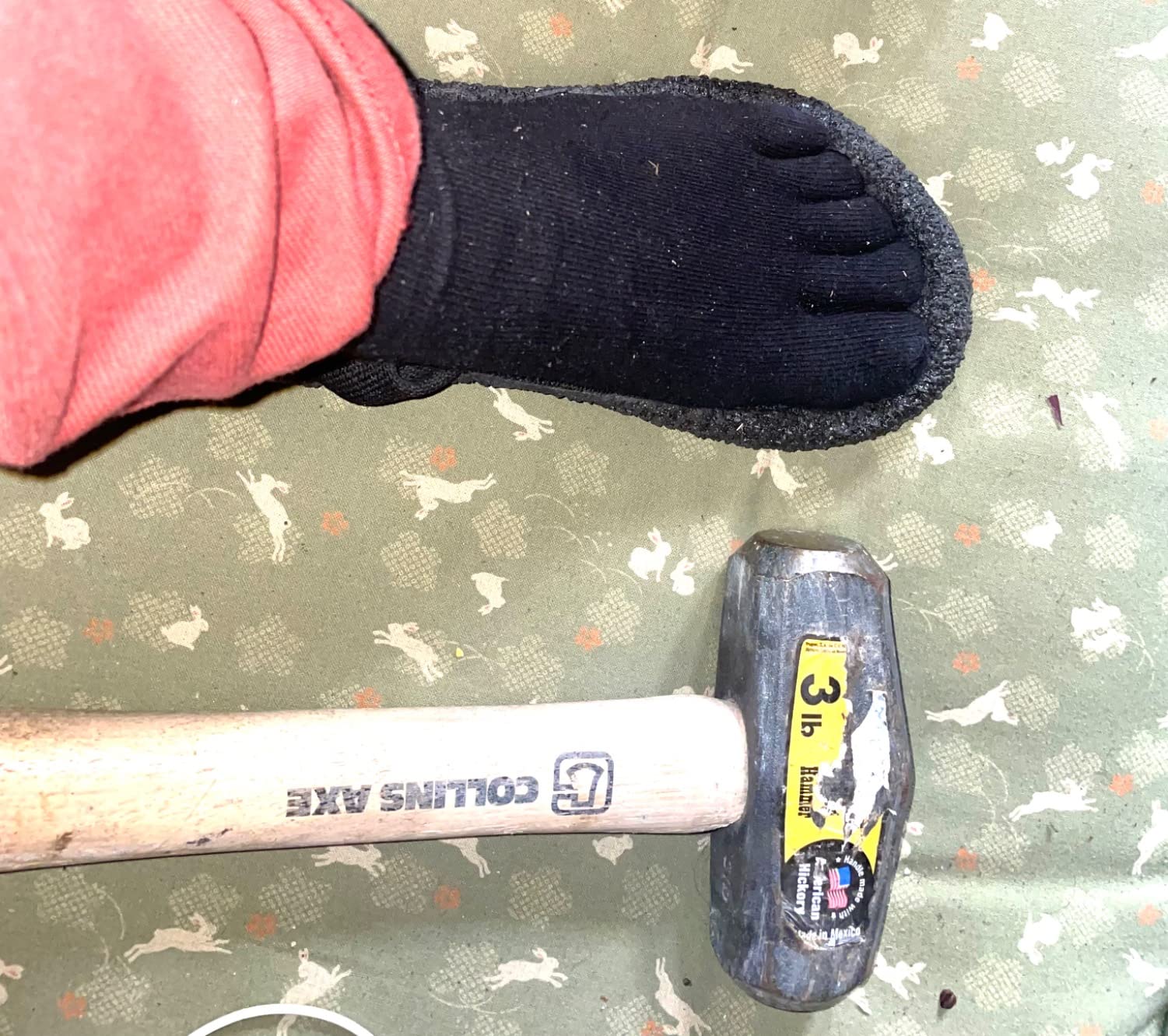 WHITIN barefoot sock shoes after extended use showing durability and wear patterns