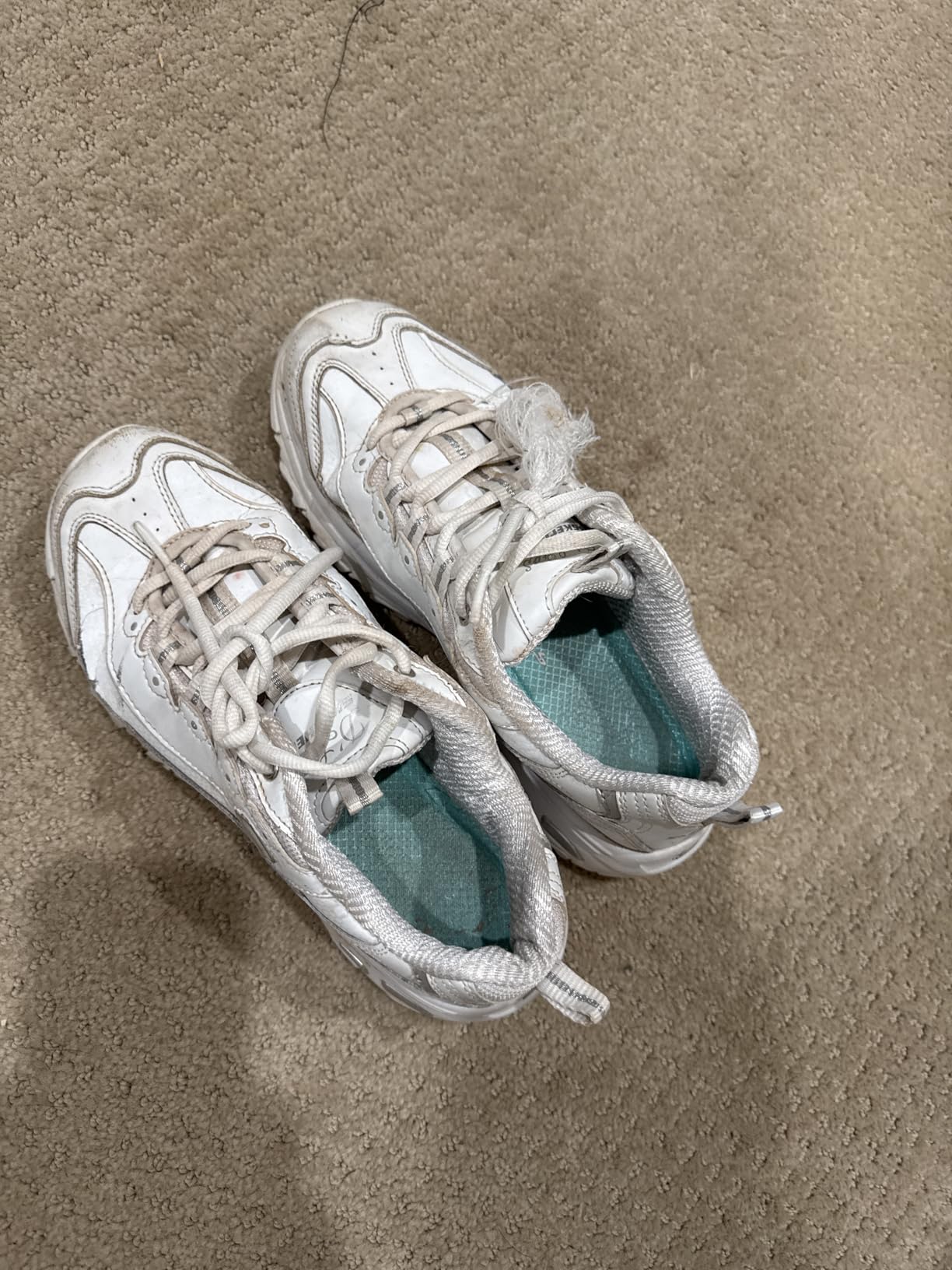 Skechers D'Lites worn and tested showing real-world durability