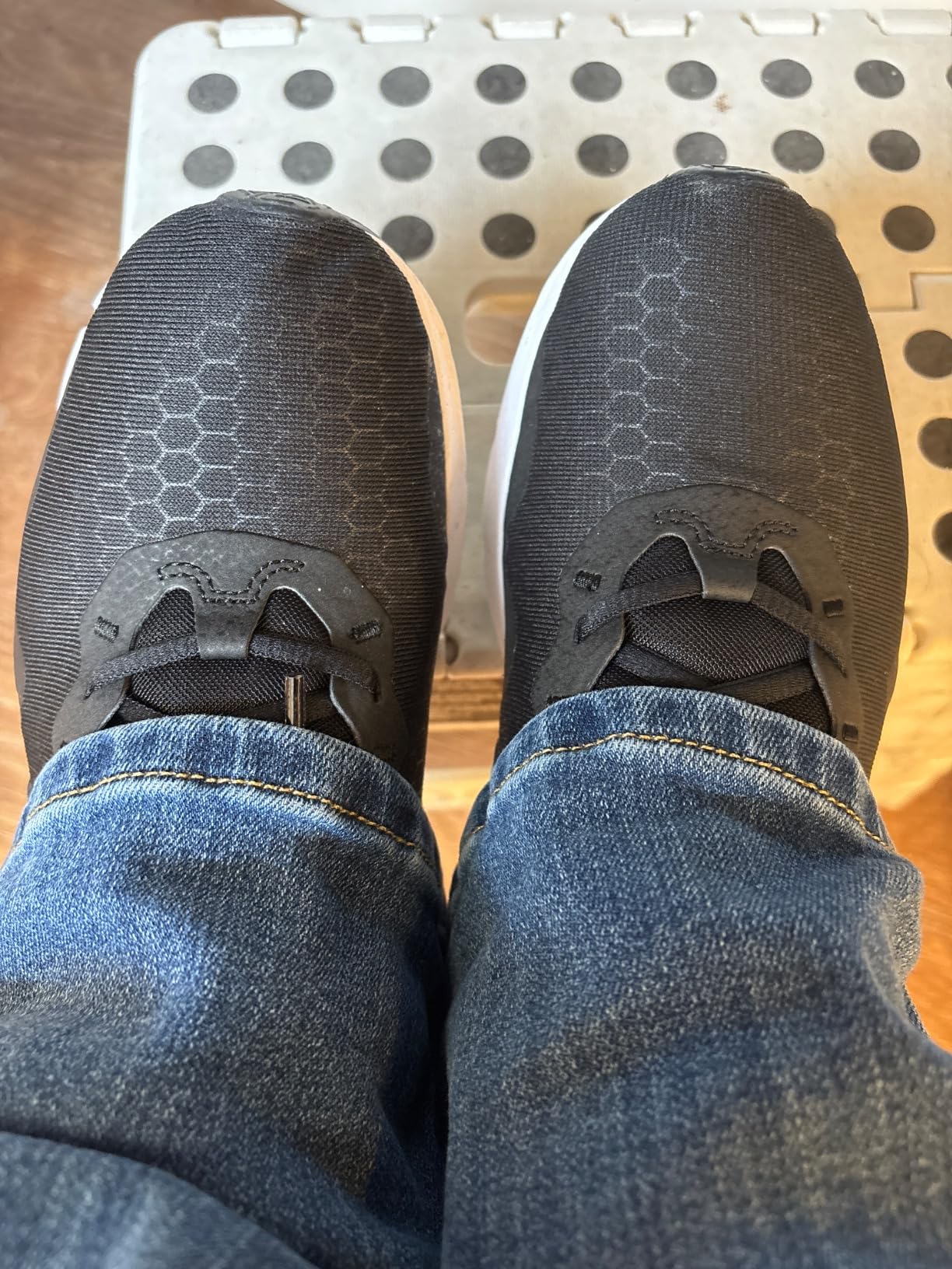 Nike training shoes showing flexibility and movement capability for dynamic workouts