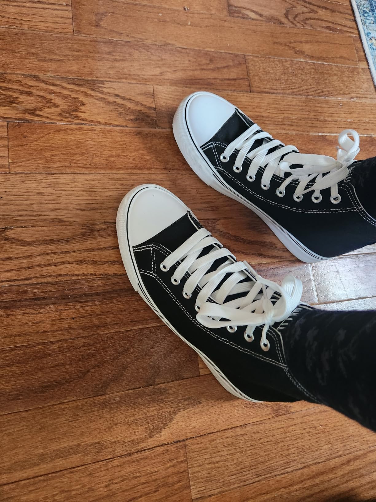 ZGR high top sneakers showing overall construction and materials