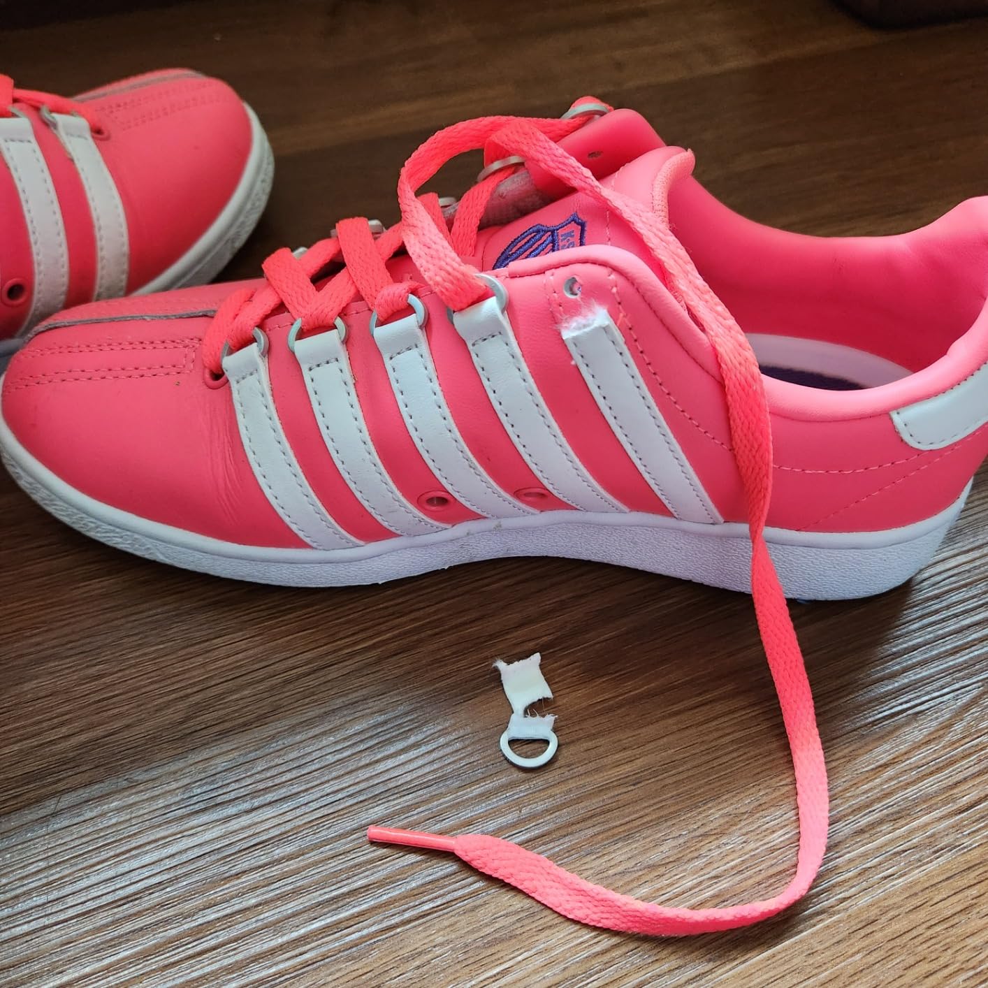 K-Swiss Classic VN construction quality showing durability after extended wear testing