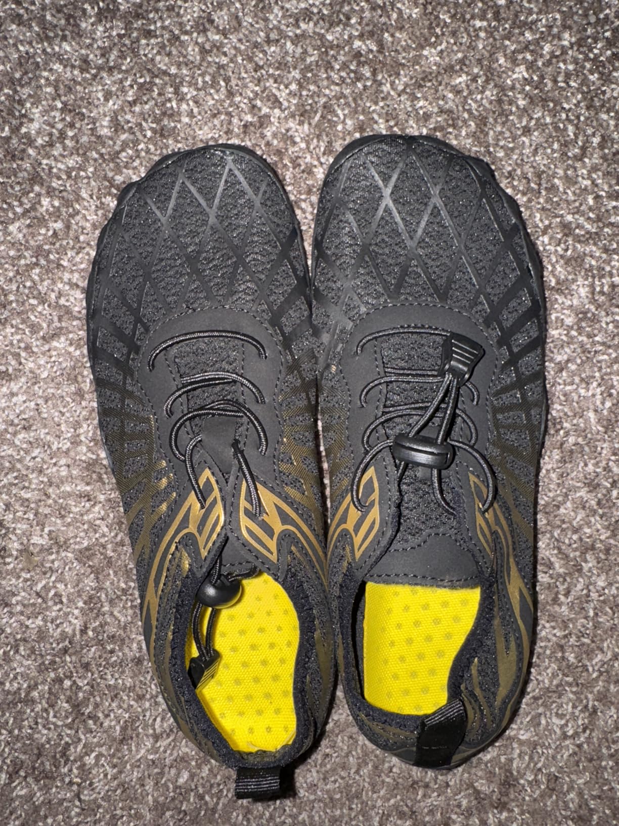 Complete barefoot shoe package showing multiple angles and design details
