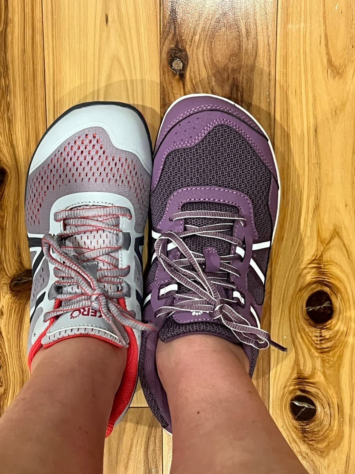 Xero Prio during light running showing natural movement and barefoot-style performance