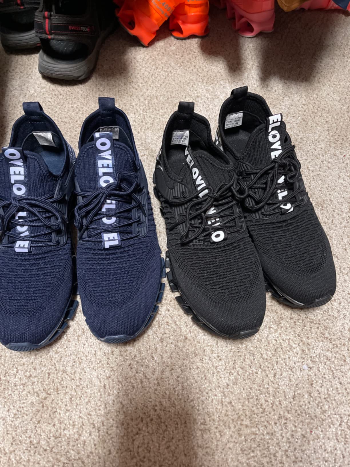 Final product shot showing overall design and styling of Vooncosir Men's Sneakers