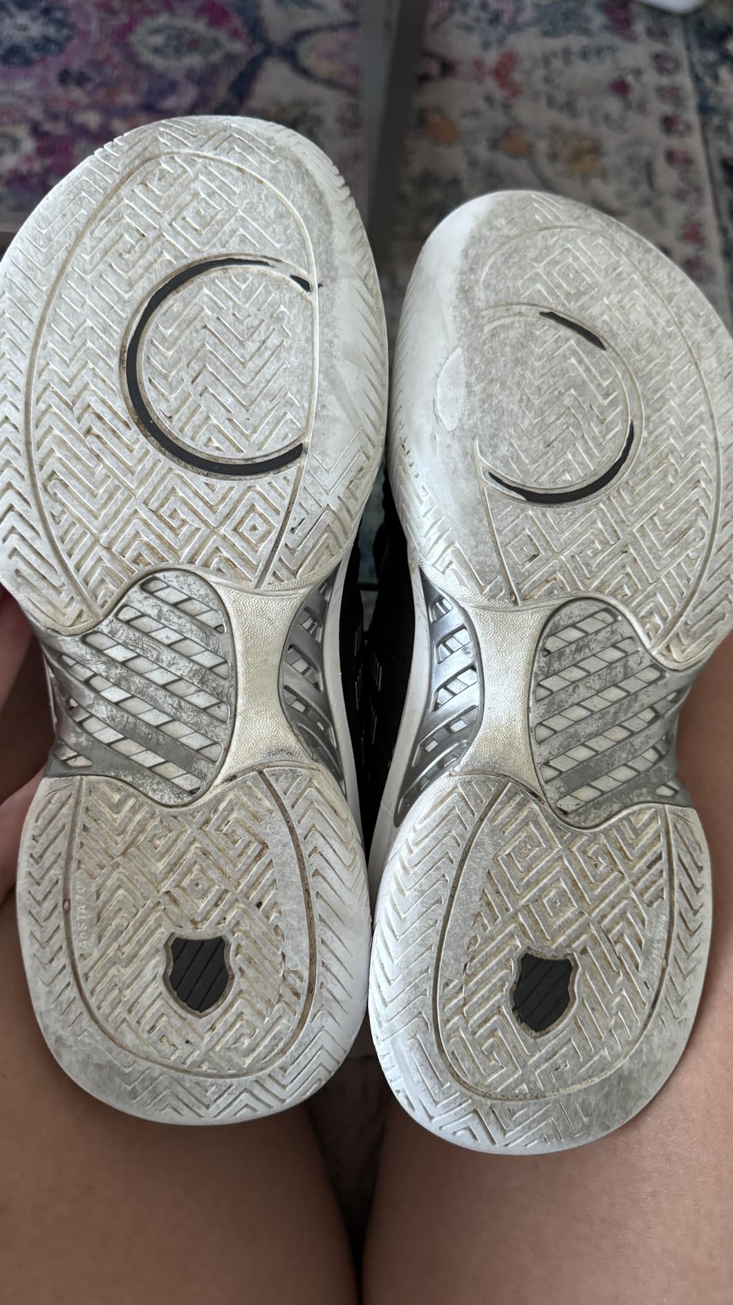 K-Swiss Women's Hypercourt Express 2 tennis shoe white design showing lateral support and court-specific outsole pattern